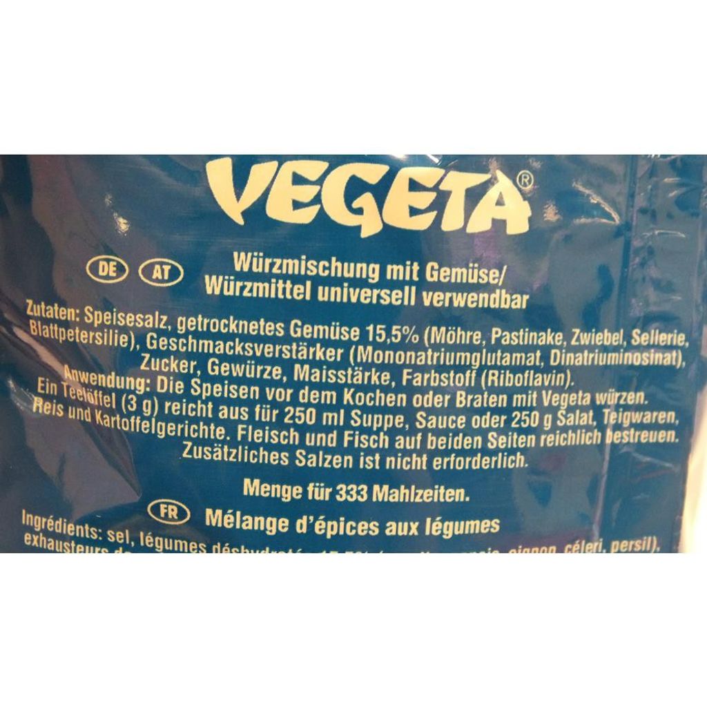 Vegeta - Würzmischung mit Gemüse - Podravka - 250g
