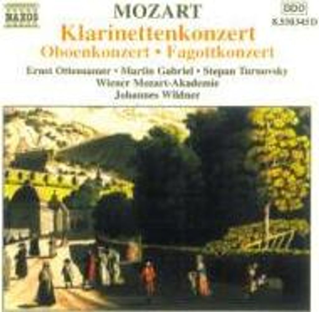 Turnovsky/Gabriel/Ottensamer: Oboen-/Klar.-/Fagottkonzert