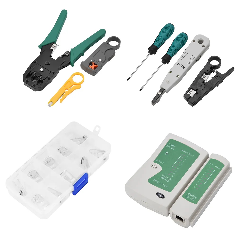 Outils de test de câbles multifonctions avec testeurs de réseaux locaux - 5