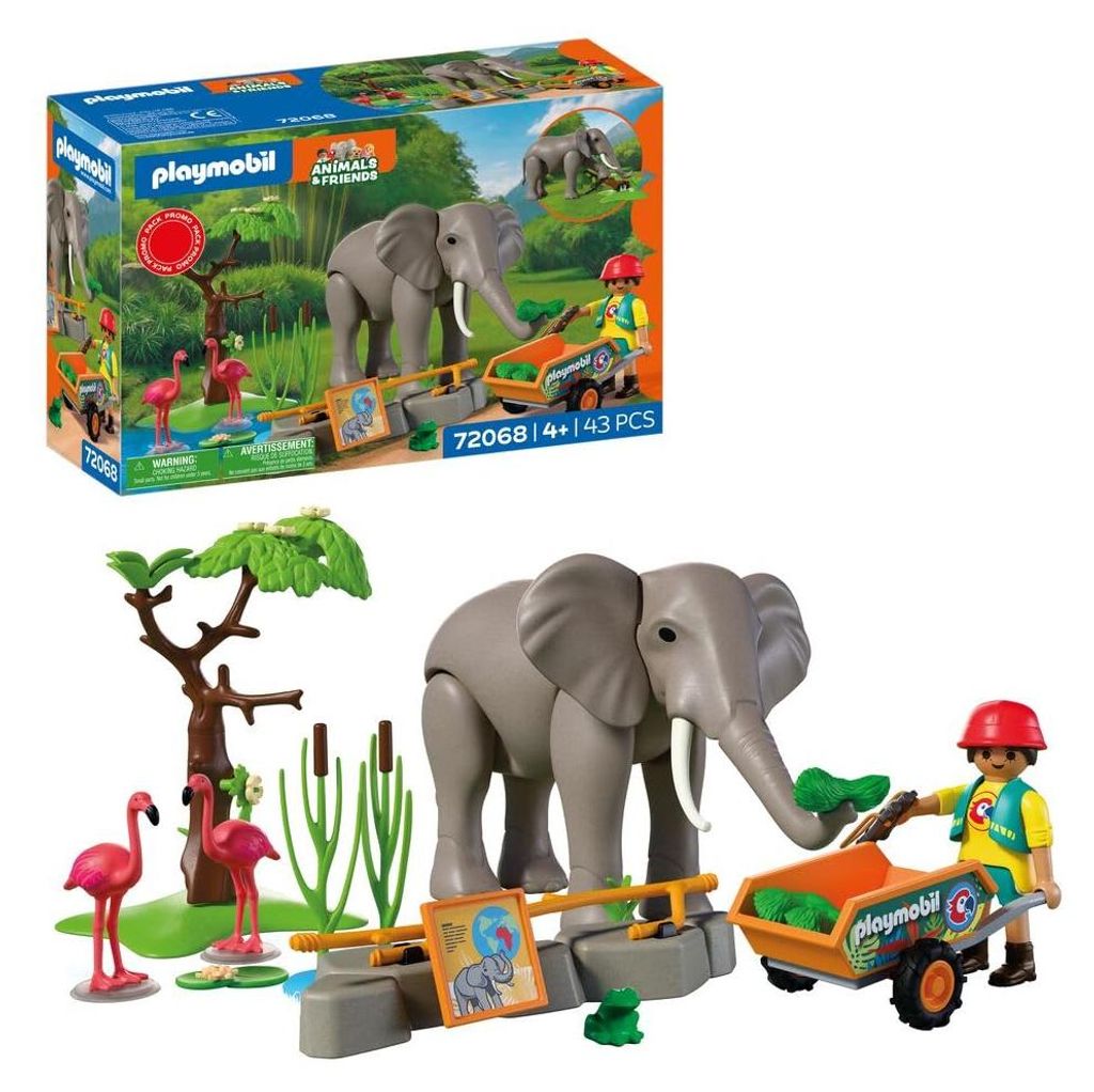 PLAYMOBIL 72068, Tier, 4 Jahr(e), Mehrfarbig, Kunststoff Produktbild 