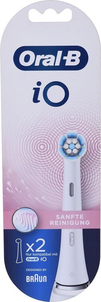 Oral-B iO Aufsteckbürsten Sanfte Reinigung 2er Produktbild 26