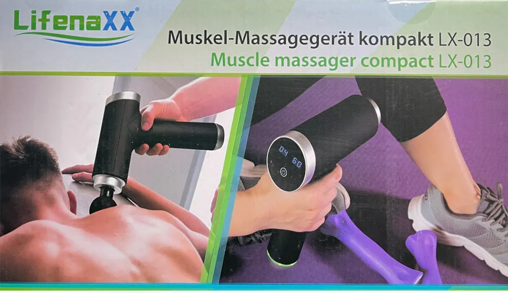 Technaxx LX 013 Pistolet de Massage Performant à 6 Vitesses Noir - 11