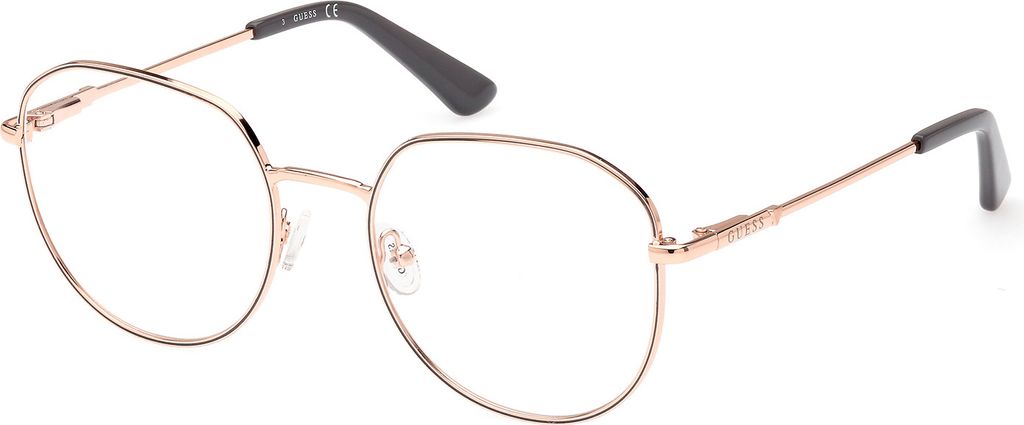 Guess GU2933 028 shiny rose gold 53/19/140 Damen Brillen
