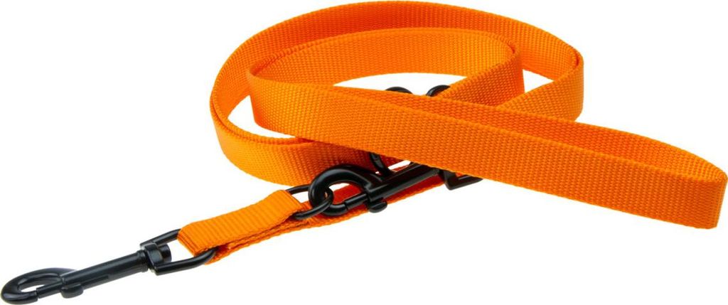 Karlie Art Sportiv Plus Führleine Mix and Match - Hundeleinen - L/XL - Nylon - Orange - 200x2,5 cm