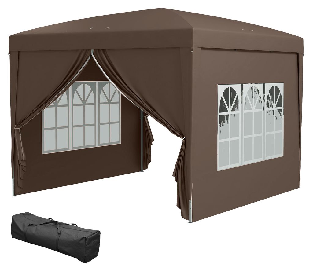 Outsunny Pavillon ca.3x3m, wasserabweisend Stabil Produktbild 