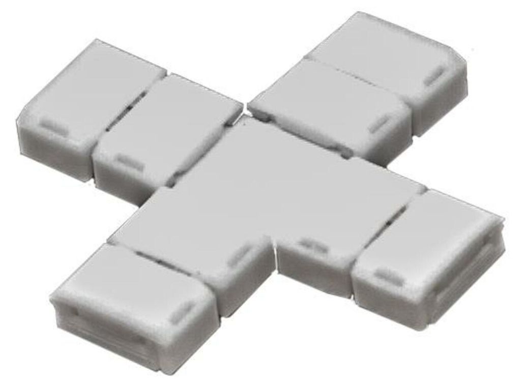 CENTURY 4x X-Verbinder für 8-mm-LED-Streifen