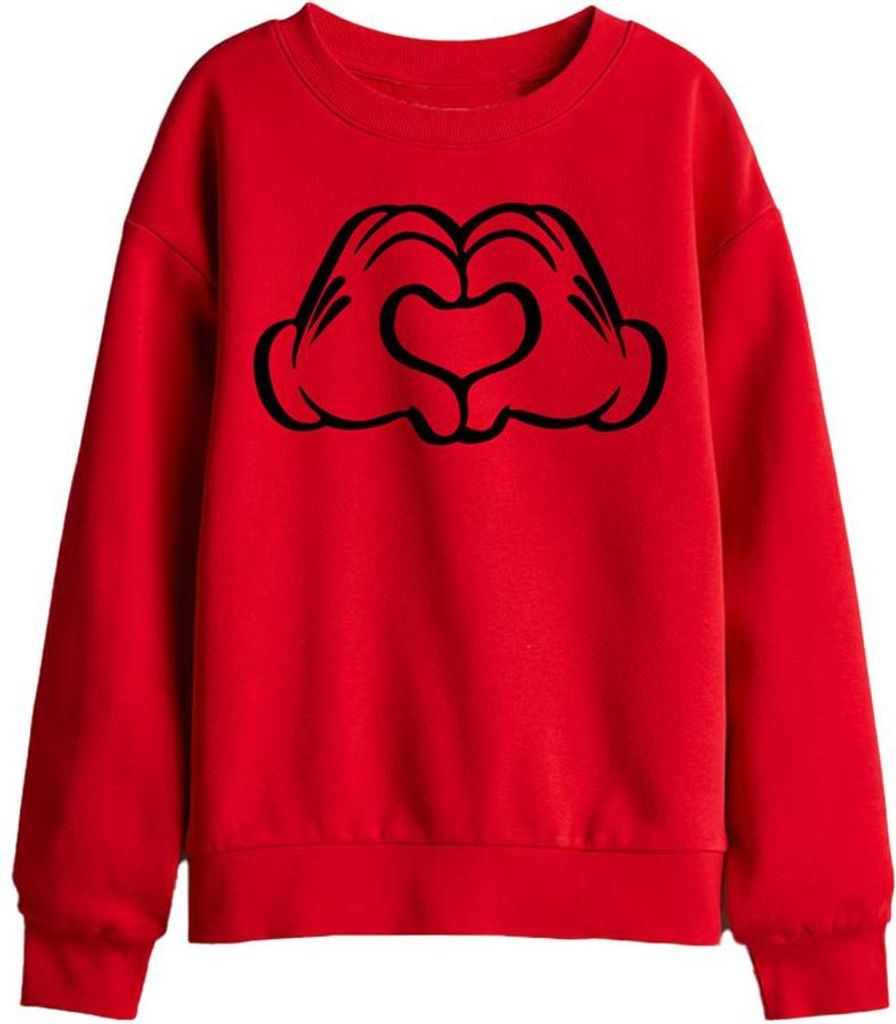 Disney - Sweatshirt für Kinder TV29613 (128) (Rot)