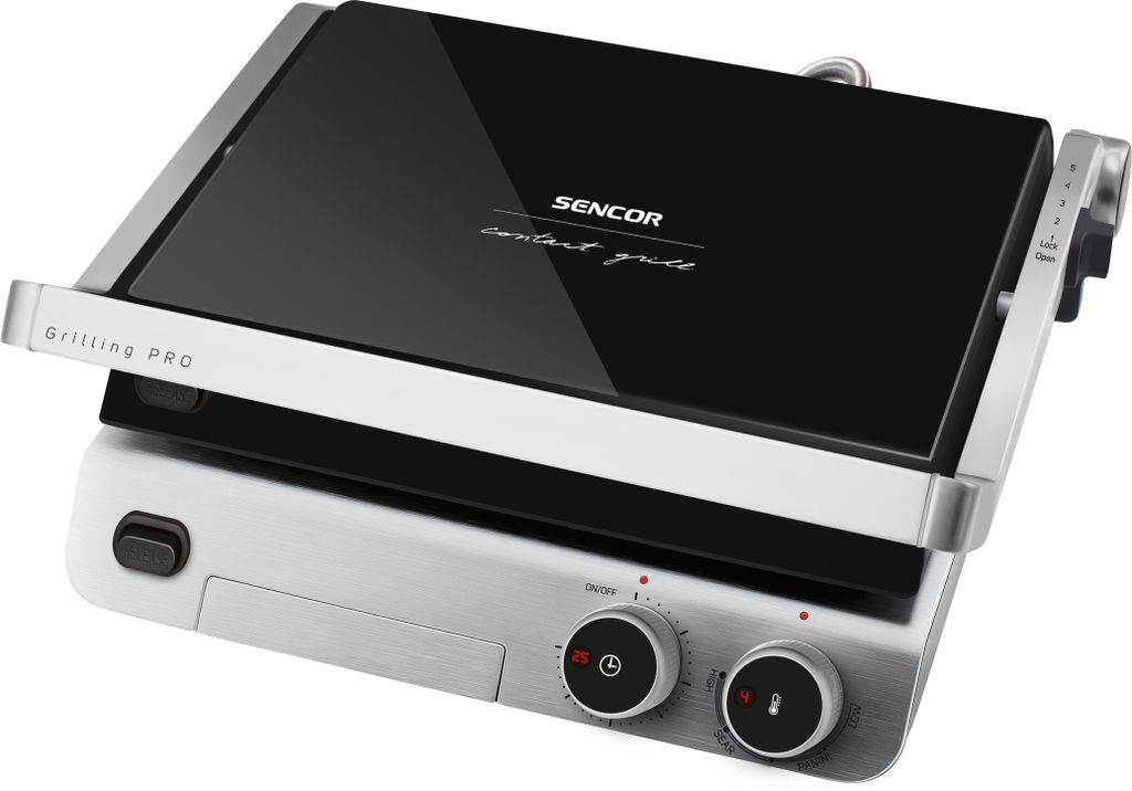 SENCOR SBG 5030BK Víceúčelový gril, exkluzivní skleněný Obrázek produktu 