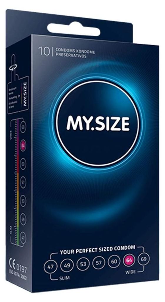 MY.SIZE Preservativi classici misura 6 | 64 mm di larghezza Immagine del prodotto 