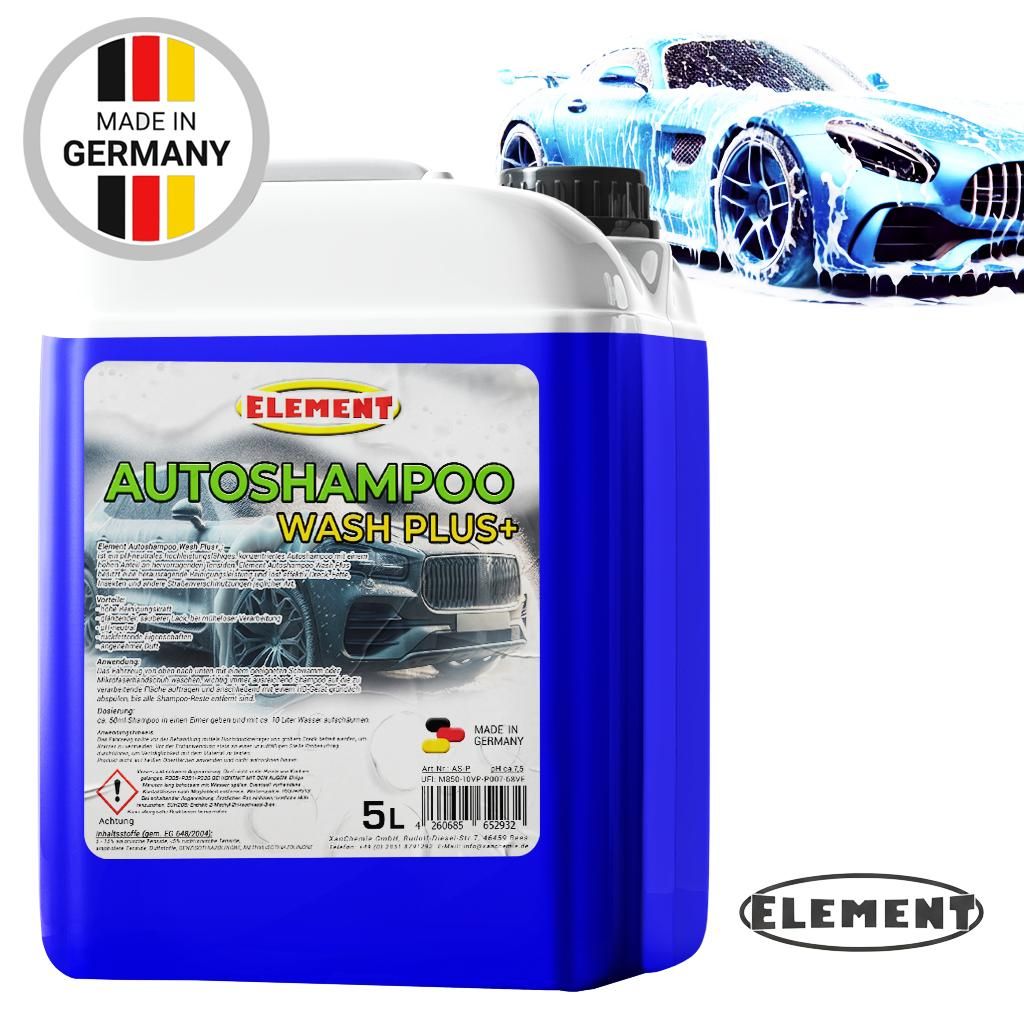 Element Autoshampoo Wash PLUS | 5 Liter | Konzentrat | Produktbild 