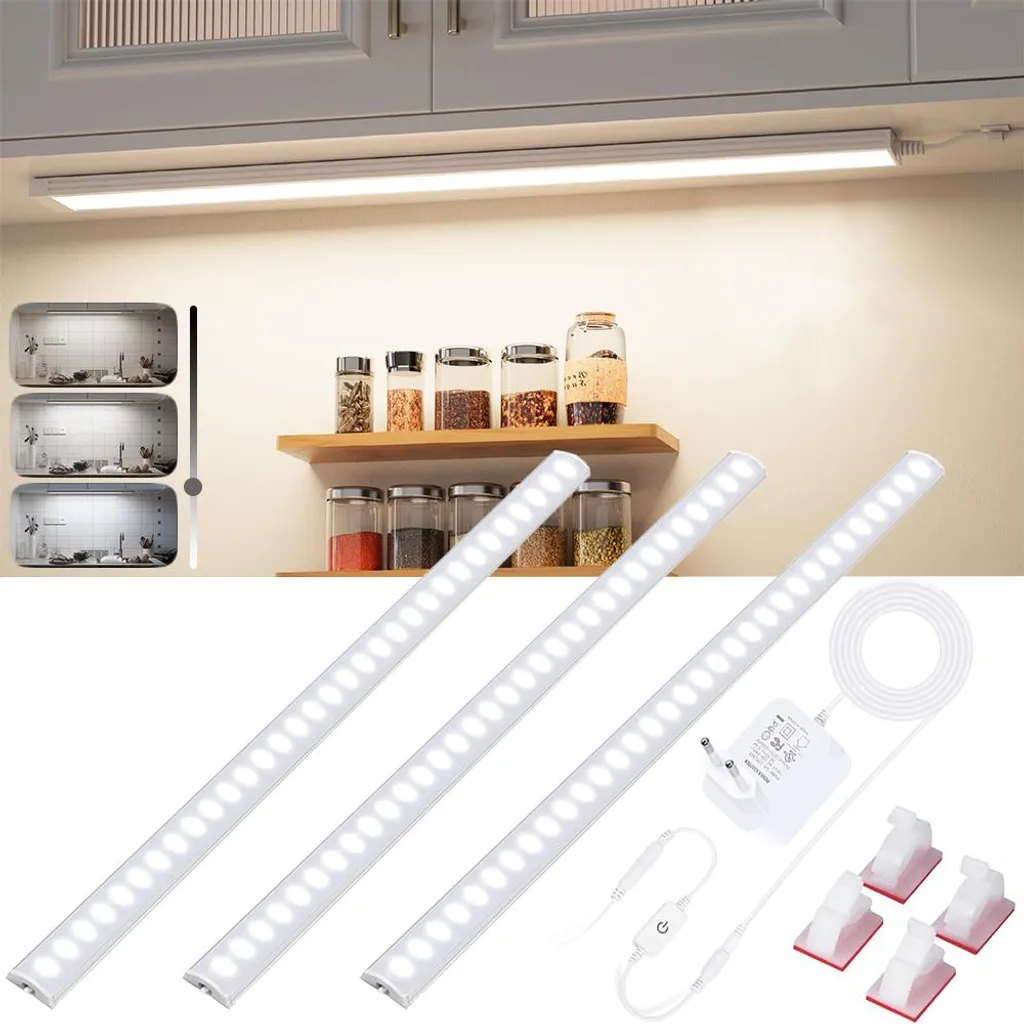 Offerta Set 3 Luci LED Sottopensile 30cm - Memoria e Luce 4000K
