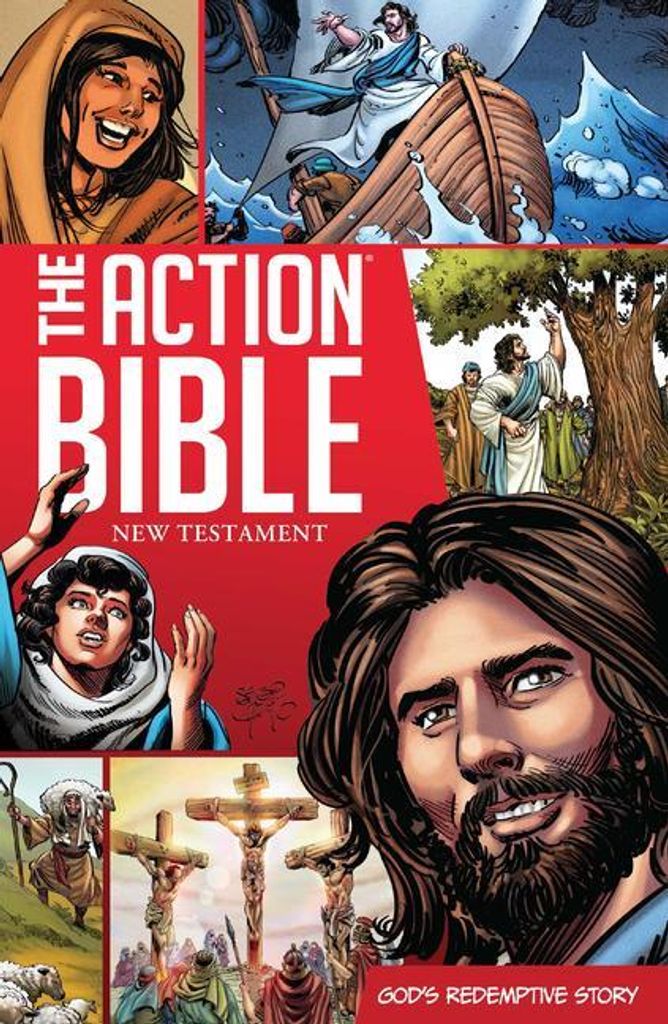 Action Bible New Testament Exp – Lingua: Inglese