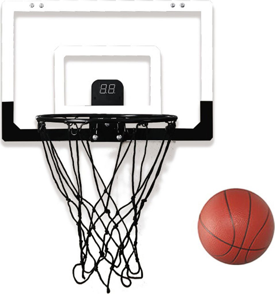 Kids Students Home Basketabll Sports Training Tool Punch-free Installation Basketballkorb Indoor Basketabll Games Electronic Scoring Device