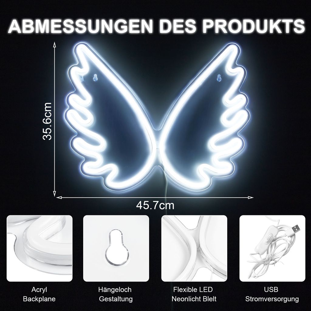 Verwunderlich Led Neon Schild Ebenbild