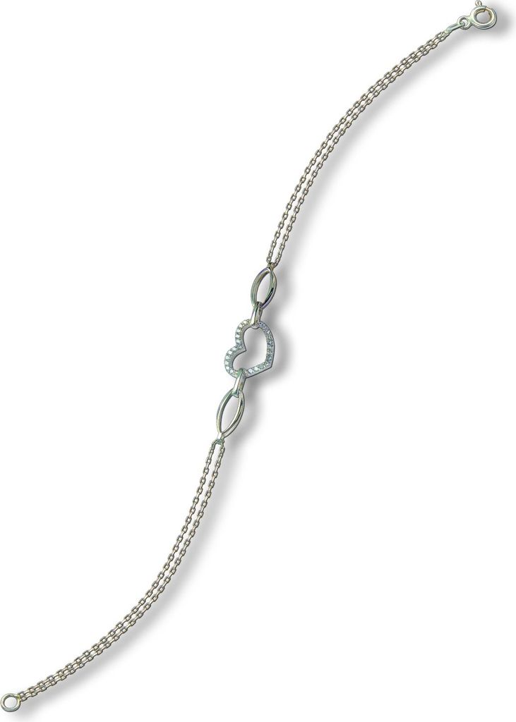 Balia Damen Silber 925 silber, weiß Armschmuck D2BAA0032SW