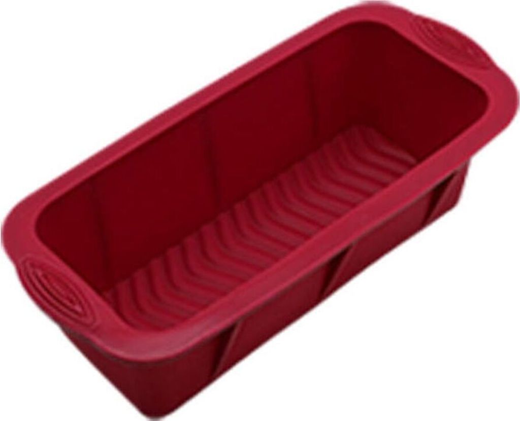 Silikon Backform Kastenform Kuchenform Tortenform Brotform Kuchen Silikon Rot