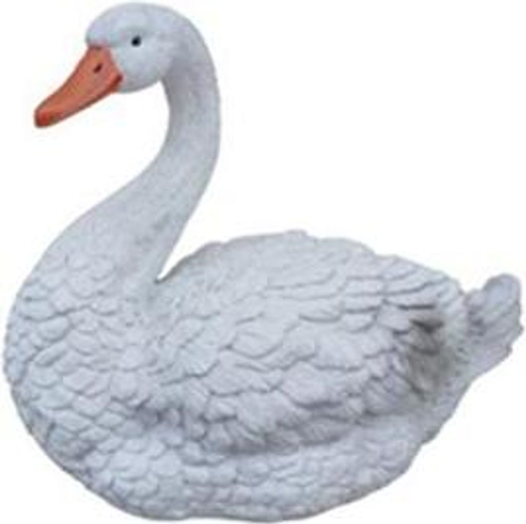 Schwan Vogel Figur Statue Garten Dekoration Skulptur Deko Skulpturen jvmoebel