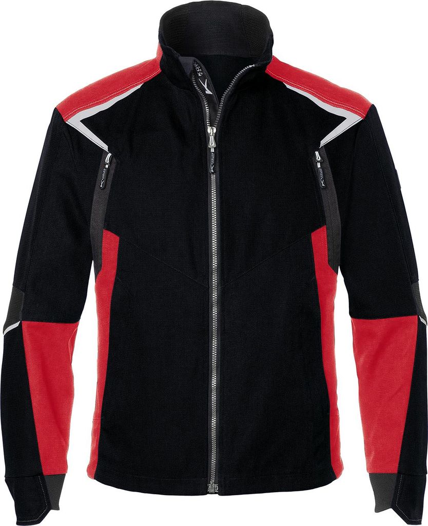 Kübler Bodyforce Jacke schwarz/anthrazit Gr. M
