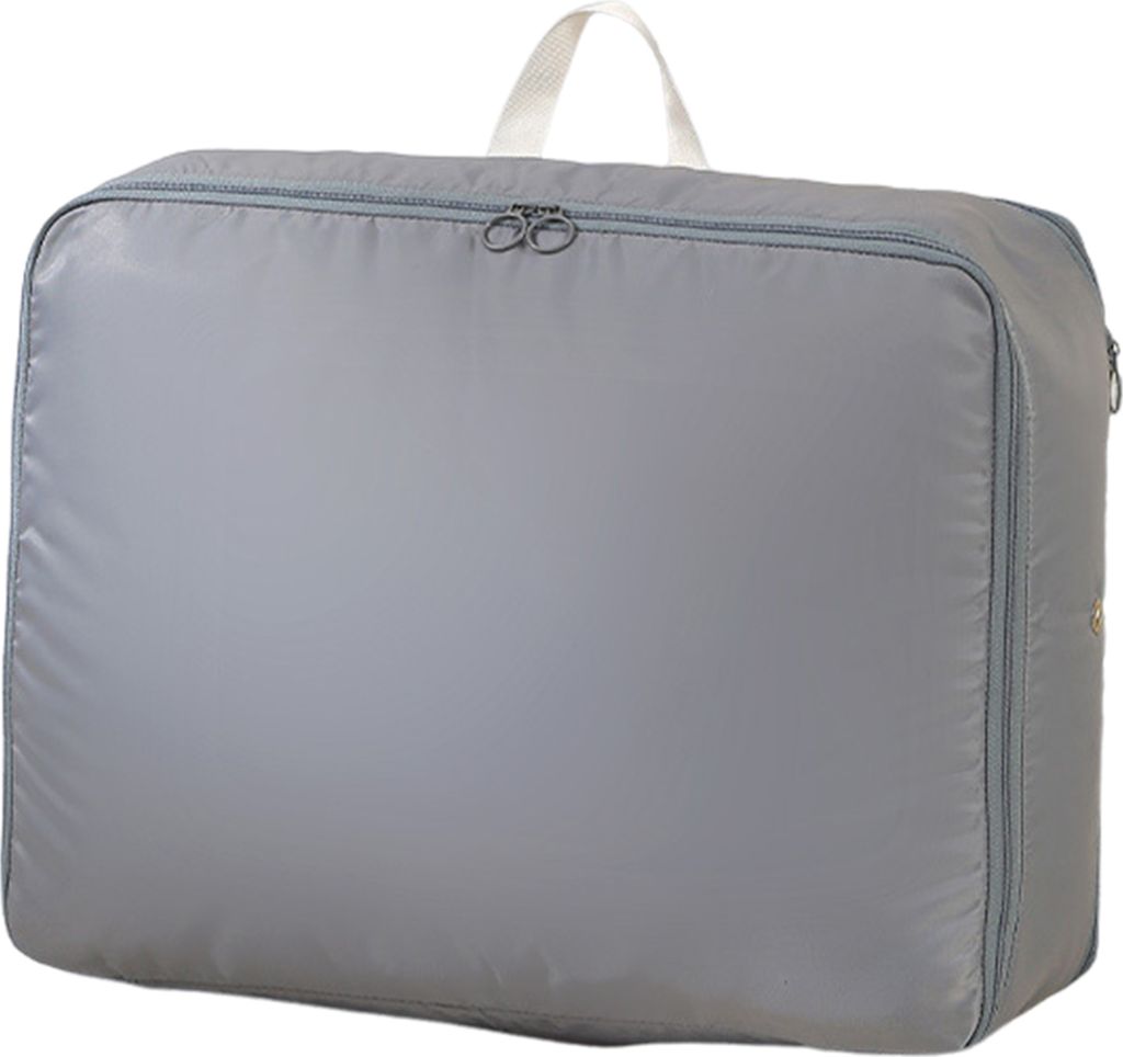 Kompressionstasche zur Aufbewahrung von Steppdecken, Reißverschluss mit Griff, Aufbewahrungskorb für Kleidung, Schrank-Organizer, Umzugspaket, Be...