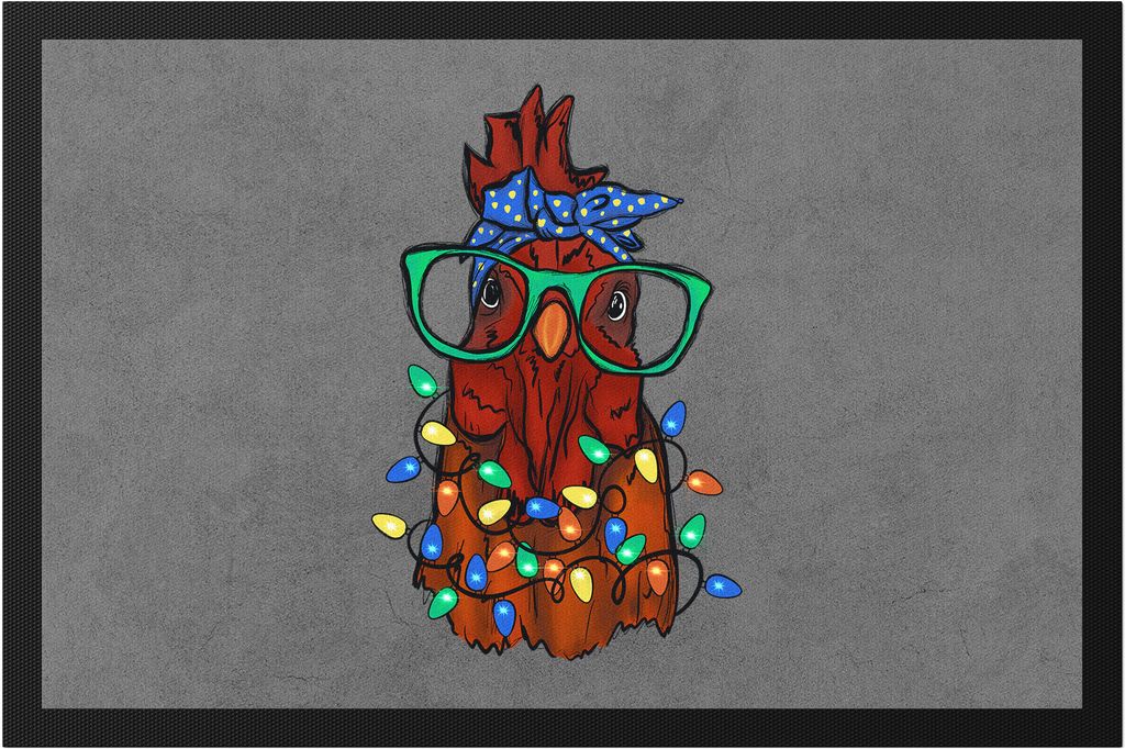 Thanksgiving Tass Weiß Truthahn Weihnachtsdekoration Lichterketten Merry Christmas Frohes Fest