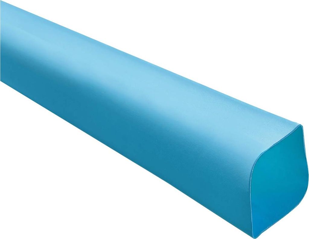 STEX24 Schrumpfschlauch 3:1, Rolle mit 30,0m, blau 24,0/8,0mm, 1 Zoll, WSR3 Schrumpftemperatur mind. 70°C, vollständig