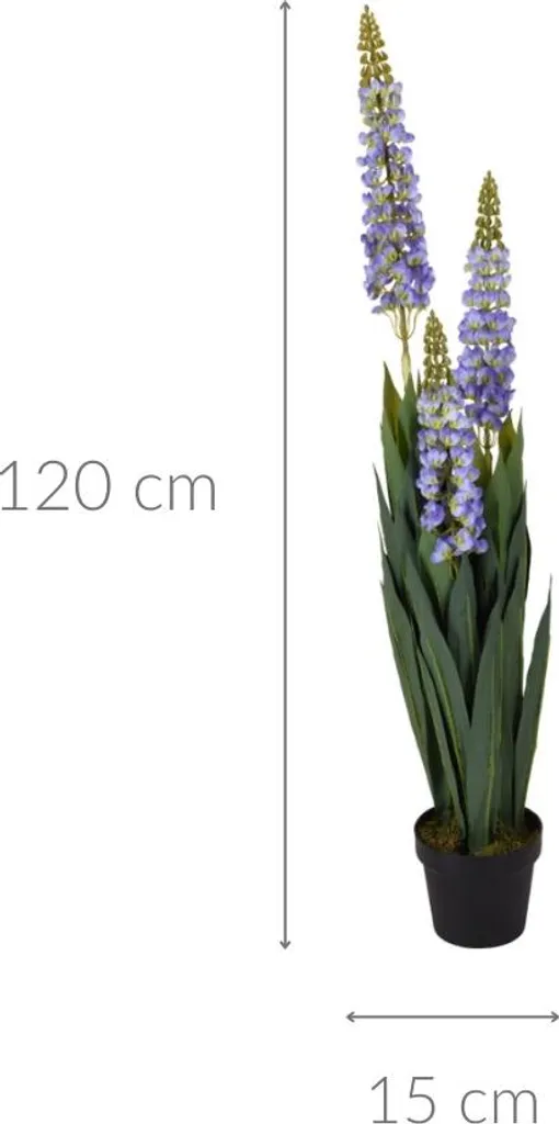 Lupino Artificiale 120 cm per Uffici e Ristoranti - Alta Gamma - 2