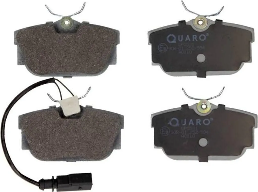 Kit Support de Frein Arrière pour VW T4 90-97 avec Témoin d'Usure Intégré