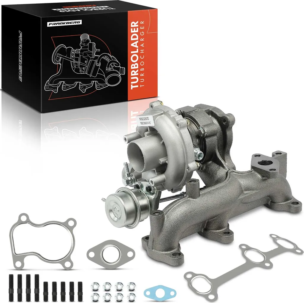 Collecteur d'échappement anti-fuite pour turbo Seat Skoda VW Frankberg