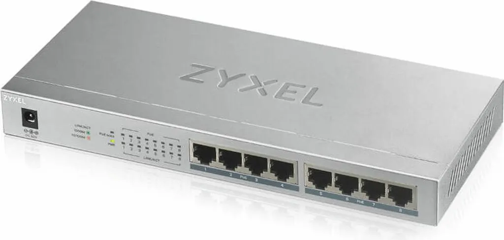 Switch ZyXEL GS1008HP-EU0101F 16 Gbps