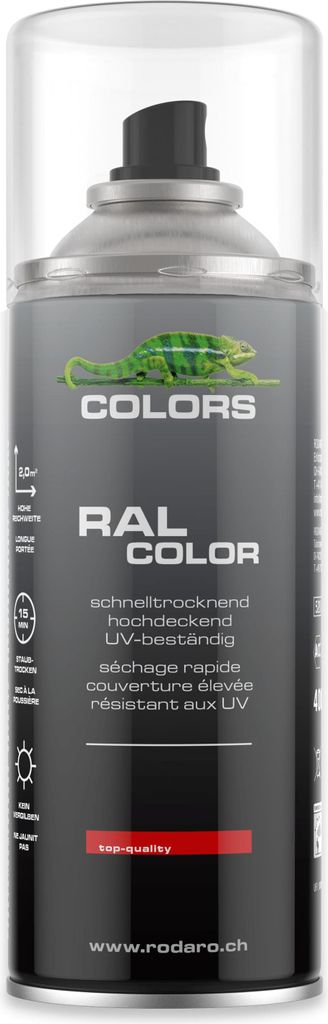 COLORS Sprühlack - 400ml Spraydose | Klarlack Hochglanz