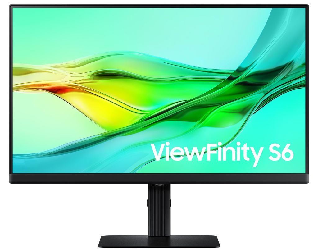 Samsung ViewFinity S6 S27D604UAU - S60UD Series - LED-Monitor - USB - 68.6 cm (27") (26.9" sichtbar) - 2560 x 1440 QHD @ 100 Hz - IPS - 350 cd/m² ...