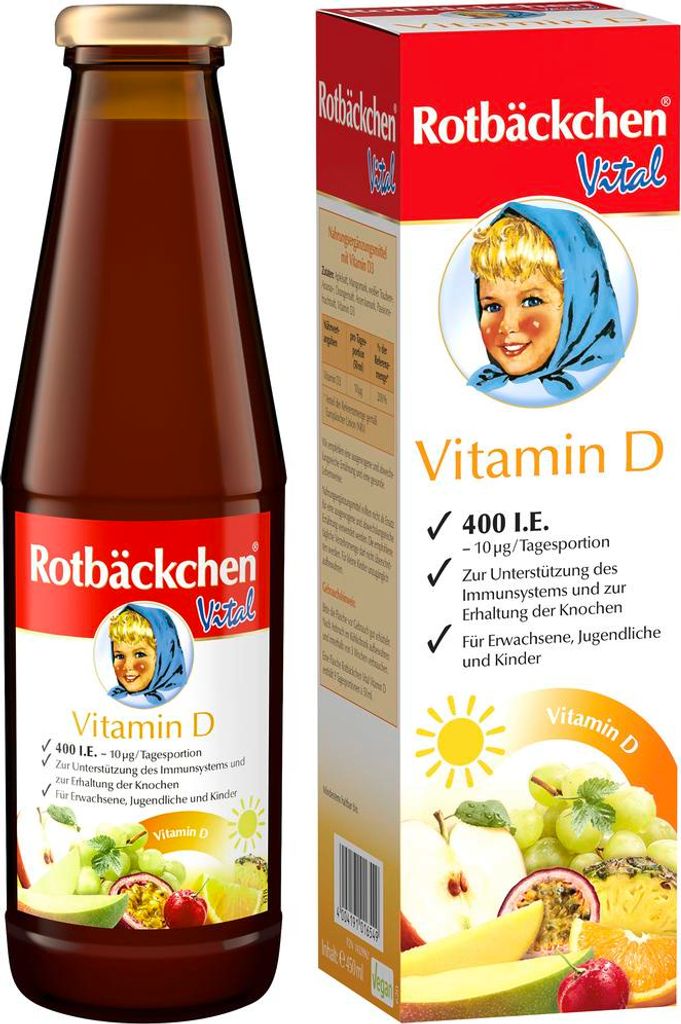MULTIFRUCHT-SAFT MIT VITAMIN D3 450 ml – ROTBACKCHEN Produktbild 