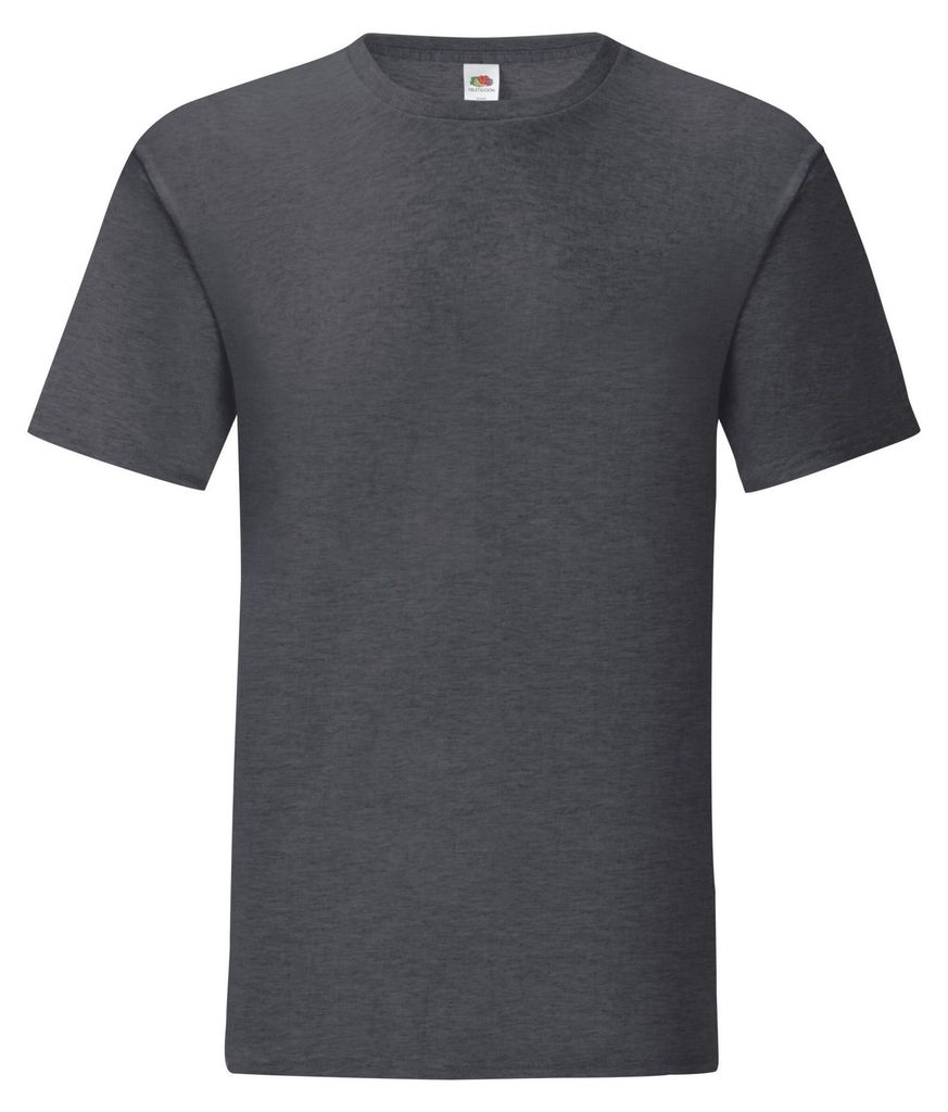 Fruit of the Loom - "Iconic 150" T-Shirt für Herren FK2893 (3XL) (Dunkles Grau)