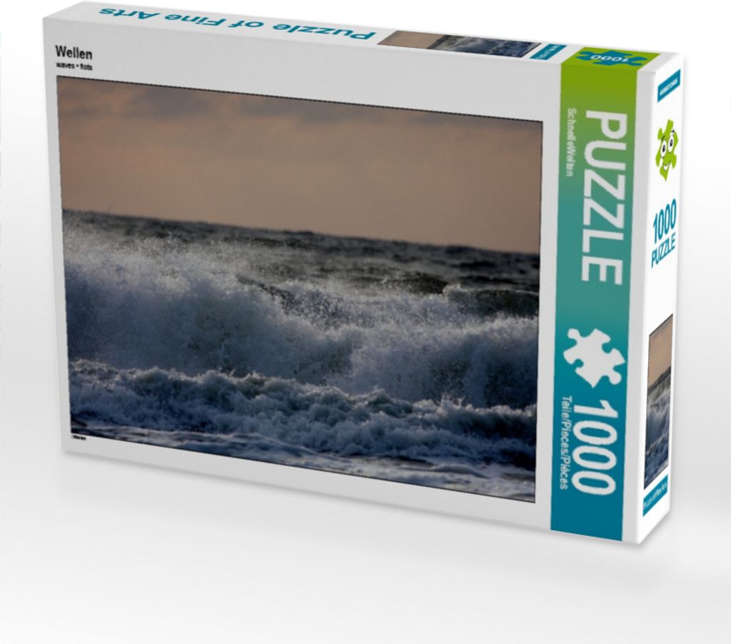 Calvendo Wellen 1000 Teile Puzzle quer 640x480mm, CALVENDO; 7289949