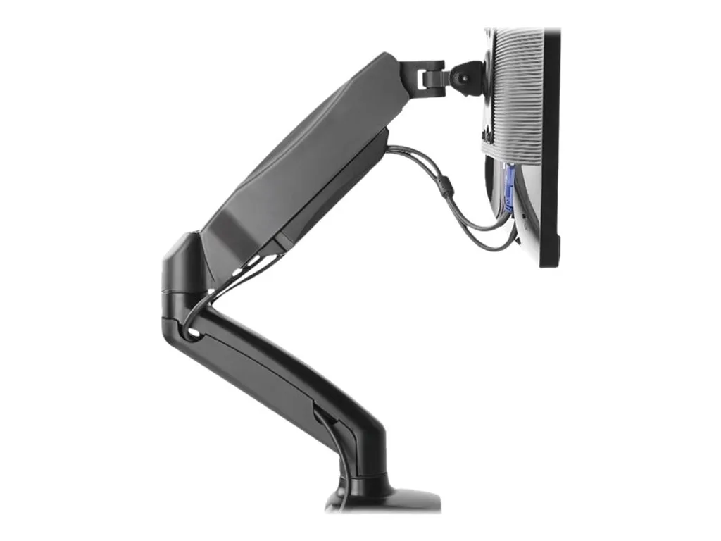 Support Écran IcyBox Ergonomique Supportant 6,5kg avec Pince de Table