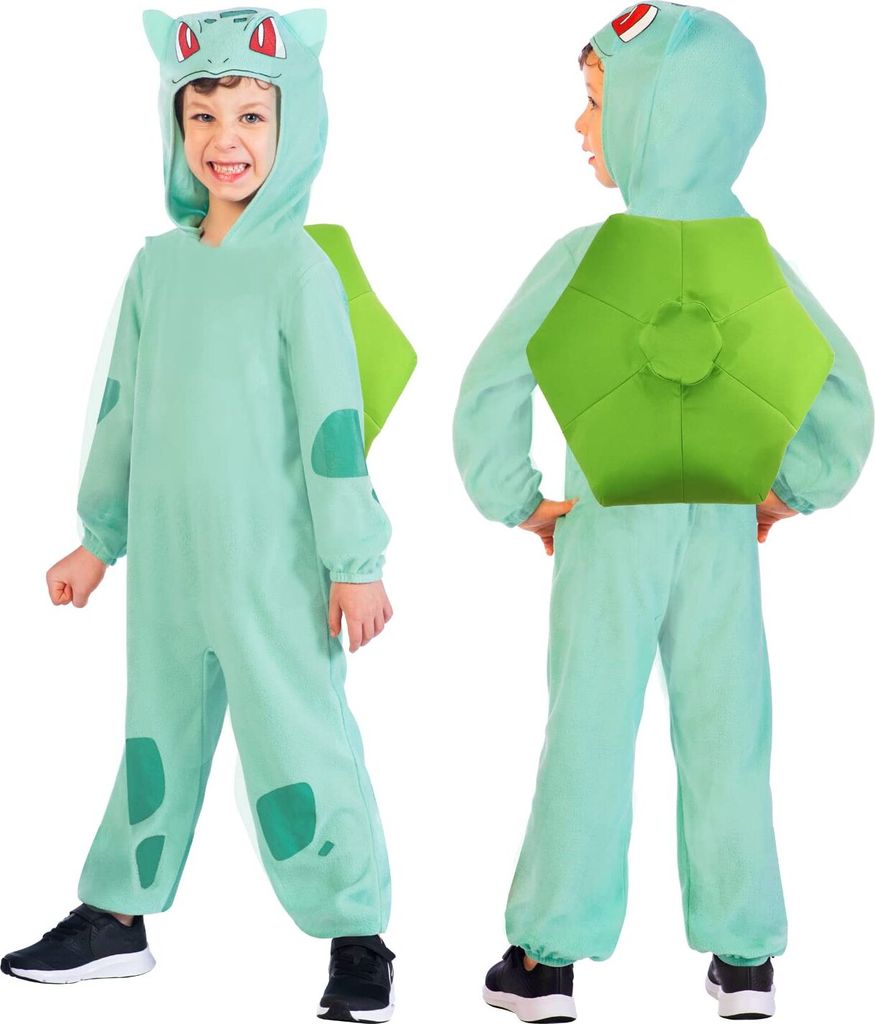 Pokemon Kostüm Bisasam für Kinder Produktbild 5