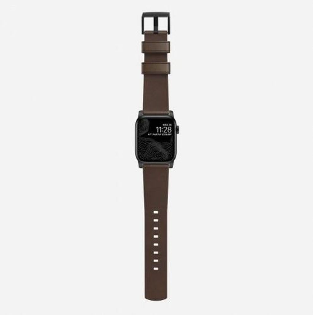 Nomad NM1A4RBM00, Band, Smartwatch, Brązowy, Apple, Apple Zdjęcie produktu 