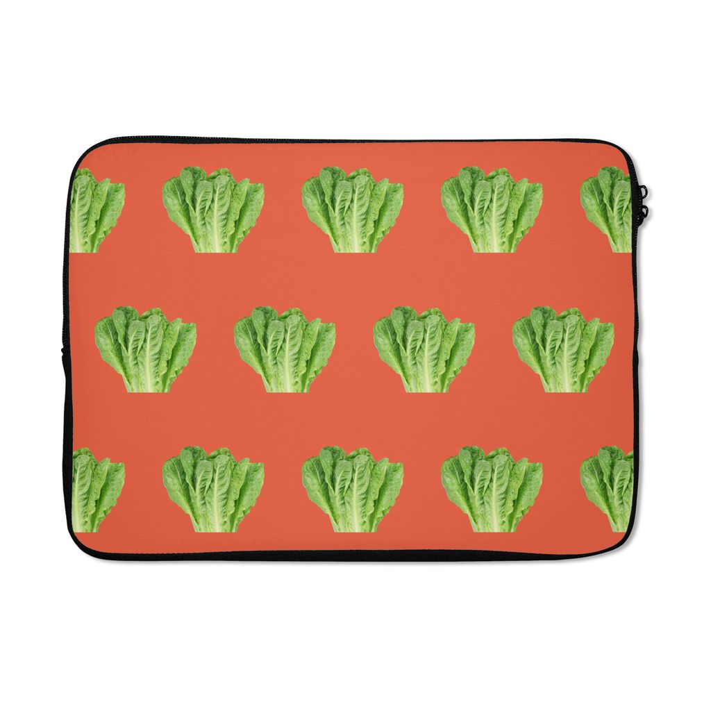 MuchoWow Laptop Hülle 14 ZollGemüse - Muster - Rot Laptoptasche - Laptoptasche - Stoßsicher - Schutzhaube