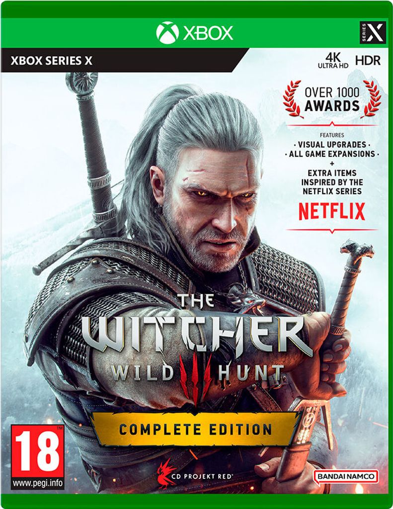 CD Projekt The Witcher 3: Wild Hunt, Xbox Series X, M Produktbild 