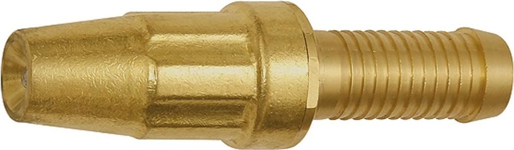 Riegler GEKA-Spritzdüse mit Schlauchtülle, Messing blank, LW 25