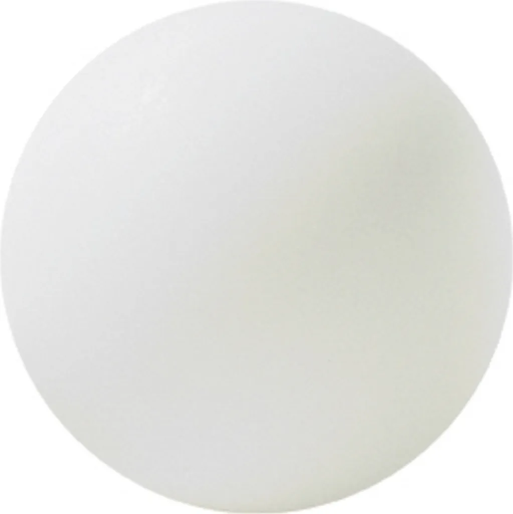 Balles de ping-pong incassables et visibles - Lot de 12 balles blanches