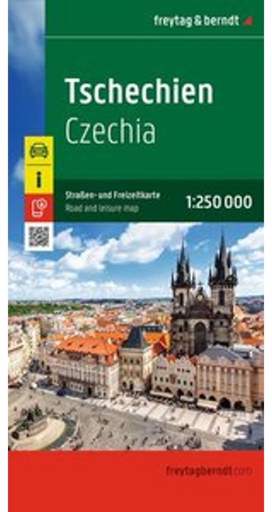 freytag & berndt Straßenkarte Tschechien 1:250.000