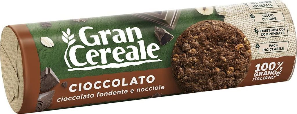 3x Mulino bianco Gran Cereale Schokolade Fasern kekse Multi Cerealien 230g