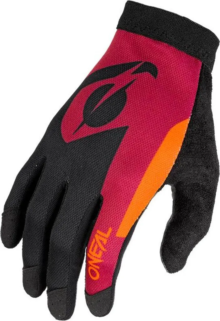 Gants AMX Altitude Rouge et Orange Taille S : Protection Cross Confort