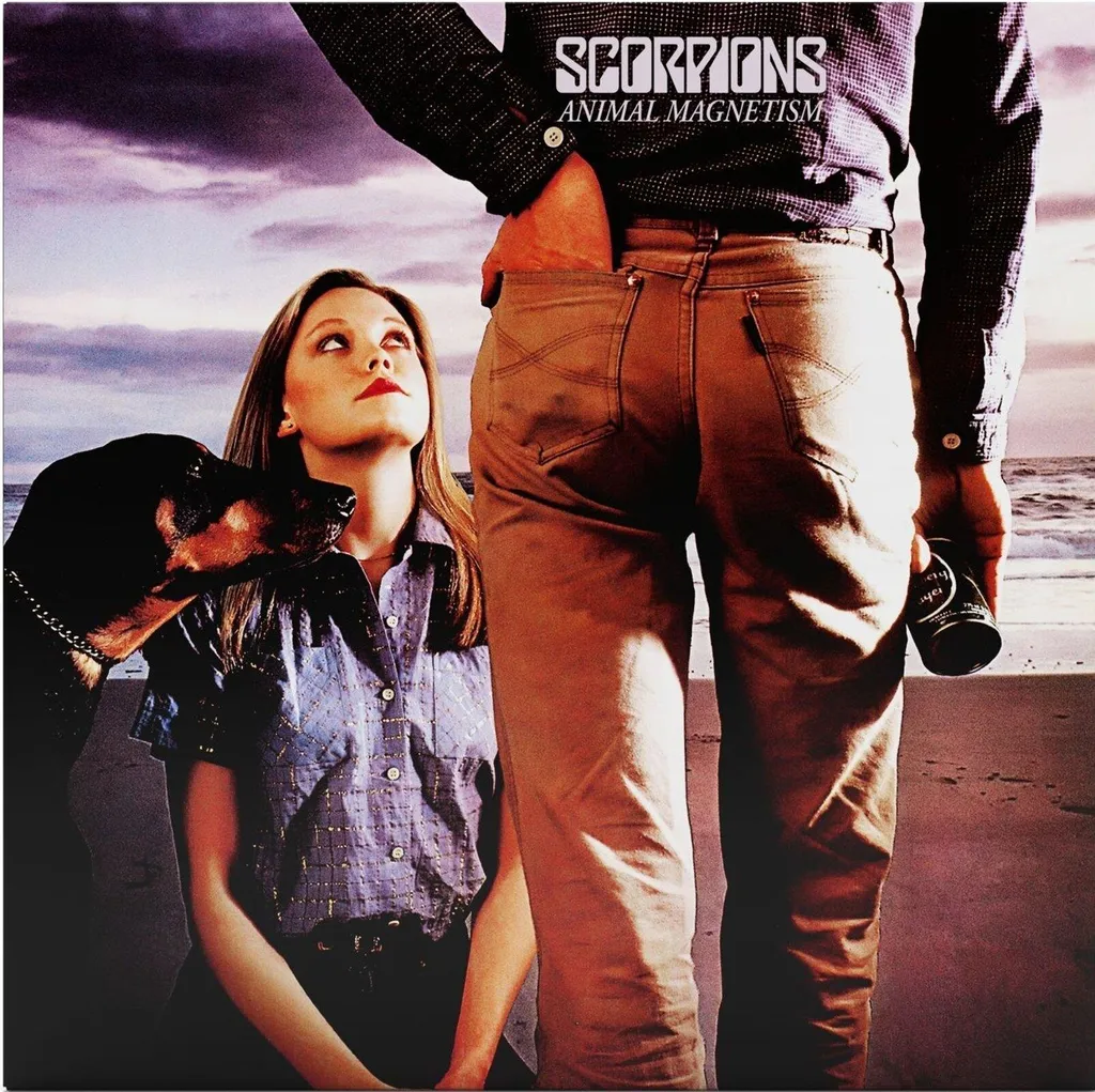 Album Scorpions Animal Magnetism Vinyle Rouge 180g pour Platine Hi-Fi