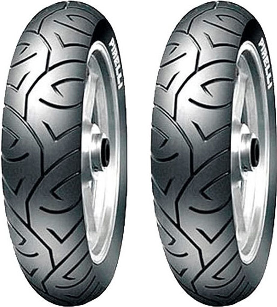Paar Motorradreifen Pirelli 130/70-18 63H + 150/70-16 68S Sport Demon