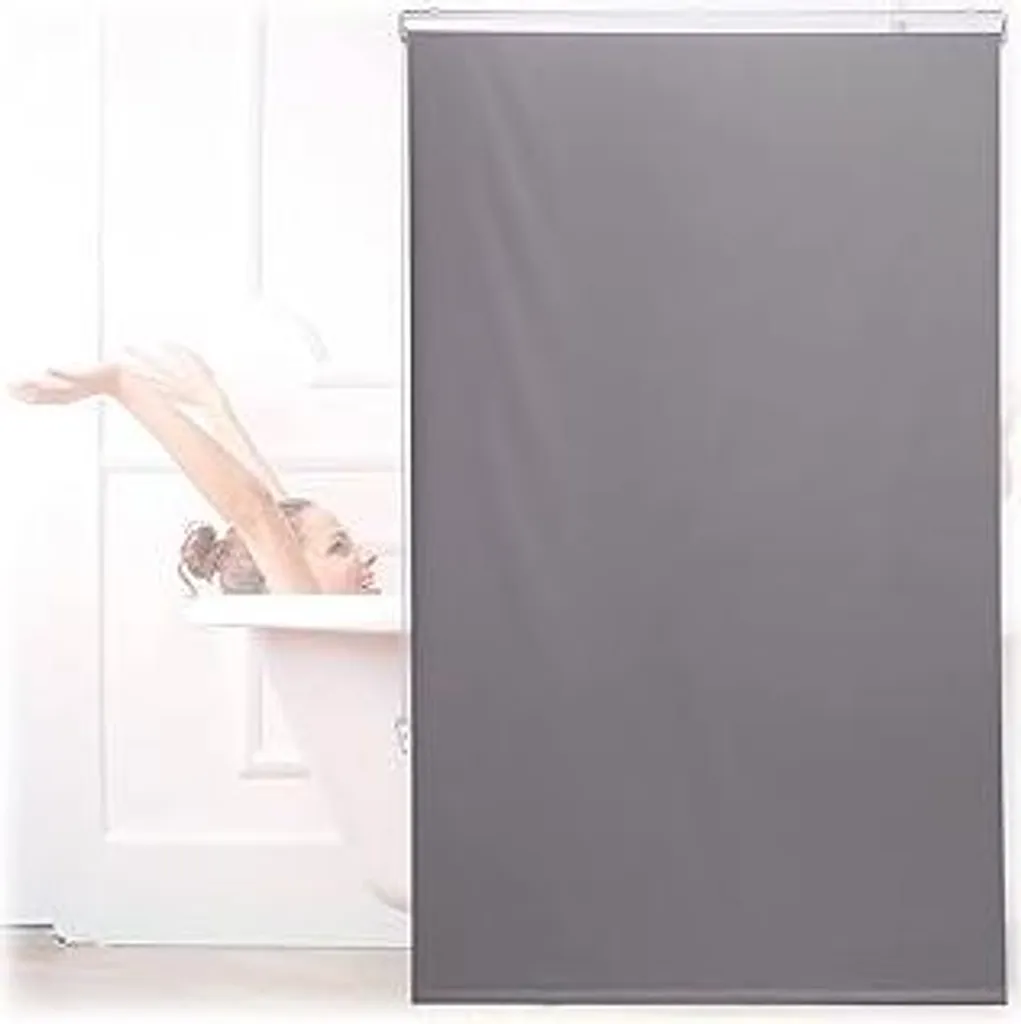 Tenda Doccia 100x240 Grigio Perla | Idrorepellente e Antimuffa