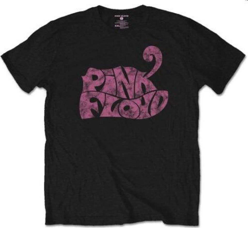 Pink Floyd - T-Shirt Logo für Herren/Damen Uni RO2145 (XL) (Schwarz)
