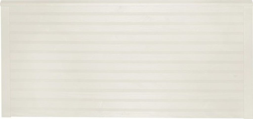 Vorgartenzaun Konsta Diamond 180 x 90 cm cremeweiß