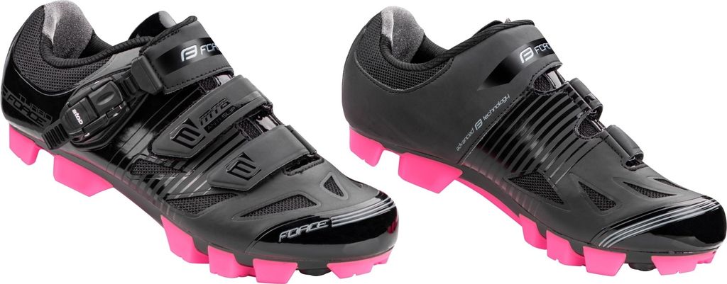 Force MTB Turbo Lady Sneaker Damen schwarz-pink größe 35 9407735